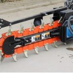 Kedjegrävare Dikesgrävare