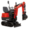 HZC Power MBKB500 minigrävmaskin, bensin, 563 kg, smal