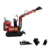 Minigrävmaskin HZC Power SBKB800, bensin, 814 kg, smal