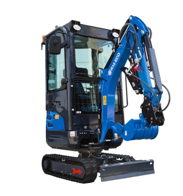 Grävmaskin Rippa R15 med hyttt